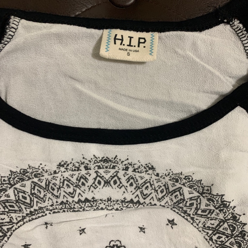 H.I.P White tee